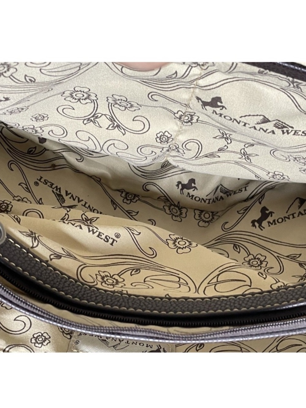 Trinity Ranch Leather Tooled Tote - Picture 7 of 8